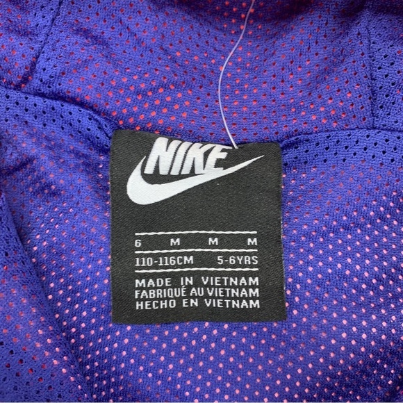 Nike Little Kids' Rise Ombre Woven Jacket Size 6 - Picture 3 of 12